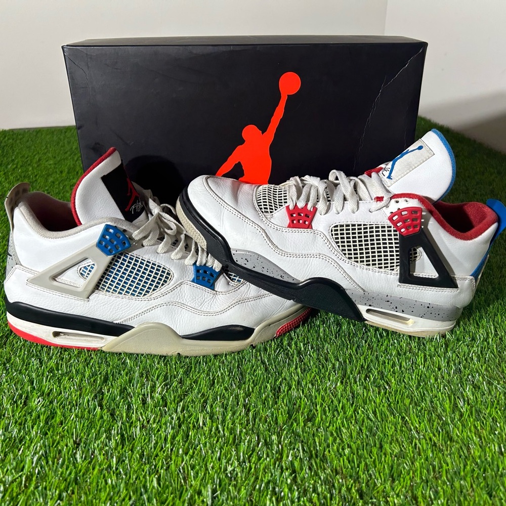 Jordan 4 What The size 13 Read Description
